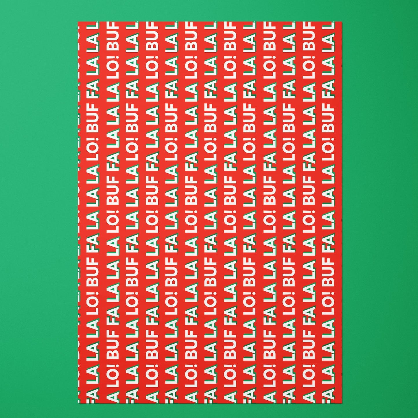 Buf Fa La La Lo Gift Wrap