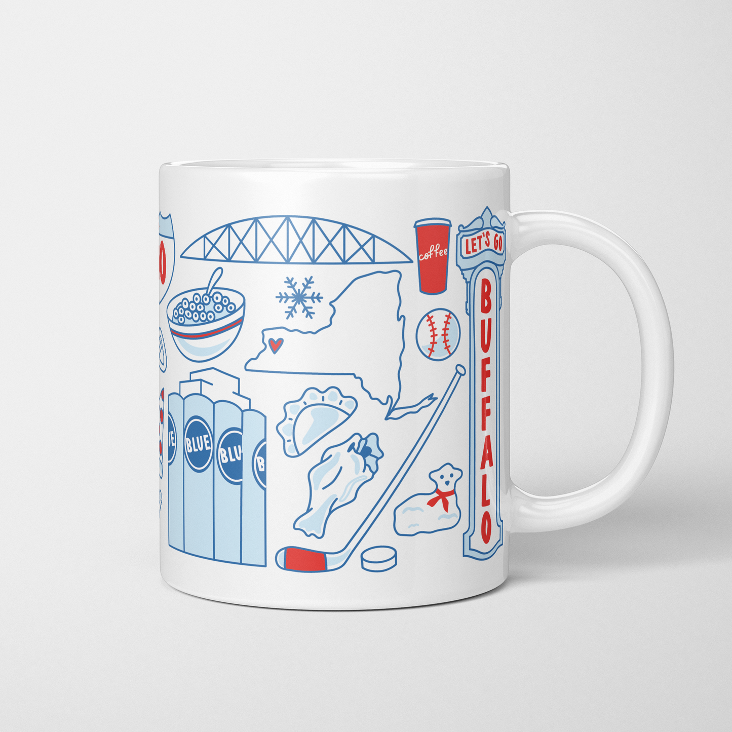Buffalo NY Favorite Things 11oz Mug
