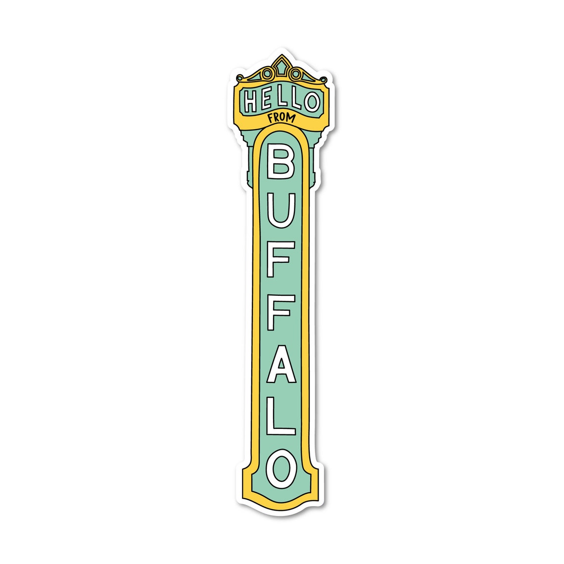 Hello from Buffalo Magnet