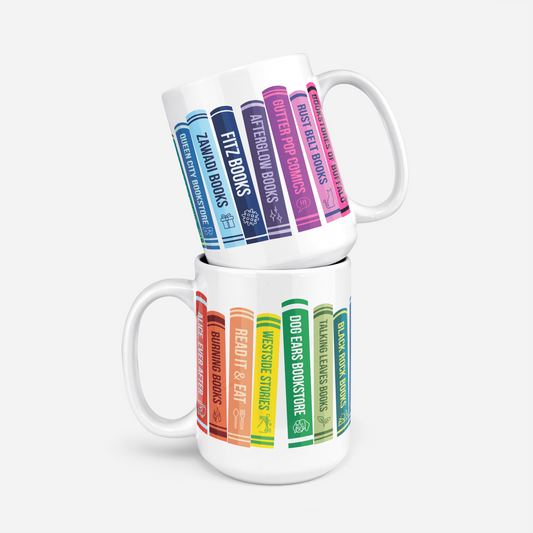 Bookstores of Buffalo 15oz Mug