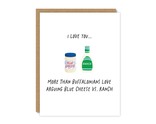 Blue Cheese vs. Ranch