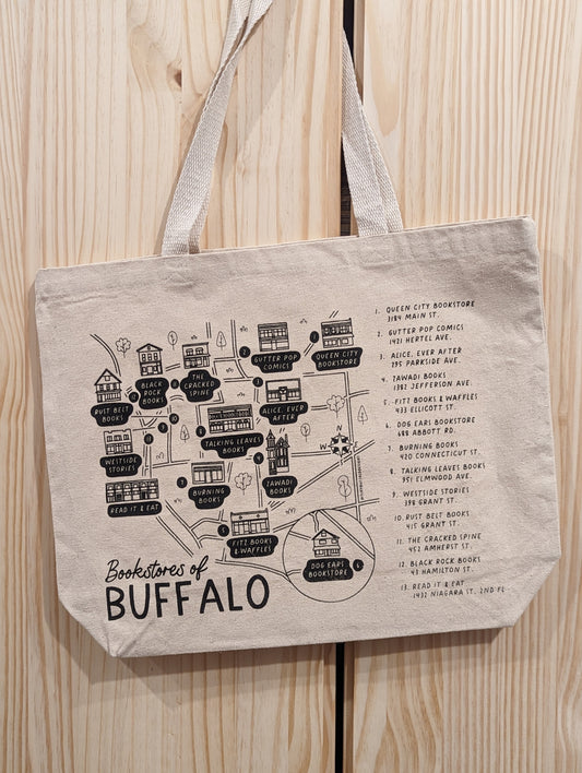 Bookstores of Buffalo Tote Bag