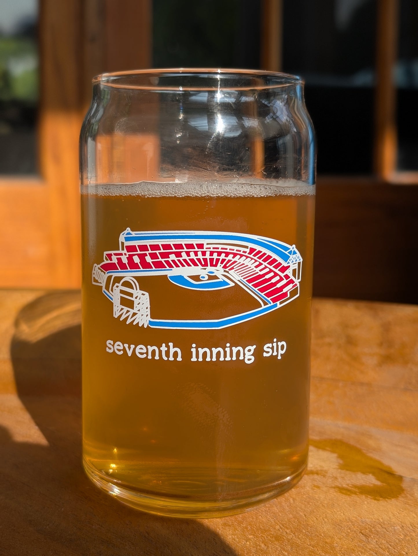 Seventh Inning Sip Glass