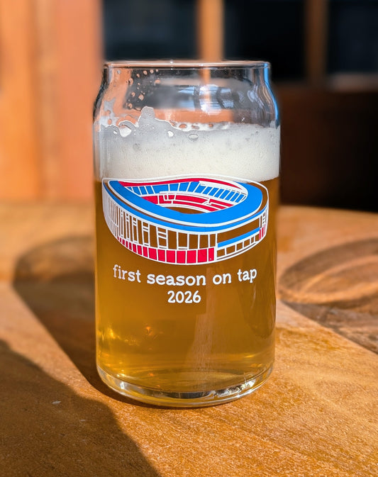 First Season On Tap Glass