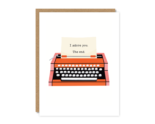 I Adore You. The End.