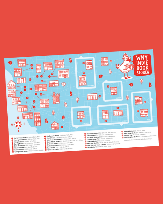 Bookstores of Buffalo Map