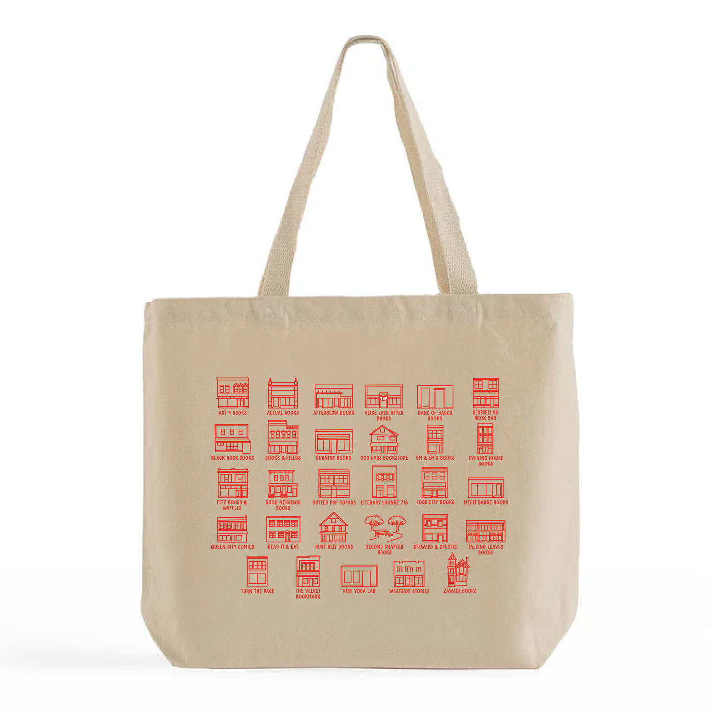 Bookstores of WNY Tote Bag