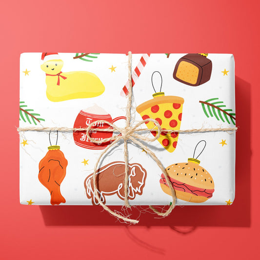 Seasons Eatings Gift Wrap