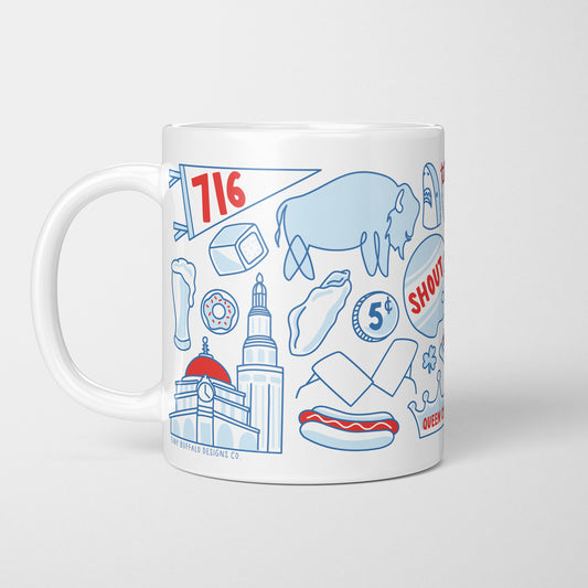 Buffalo NY Favorite Things 11oz Mug