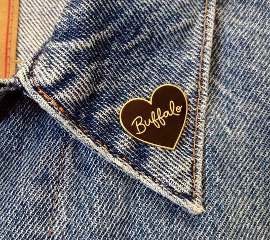Buffalo NY Heart Pin