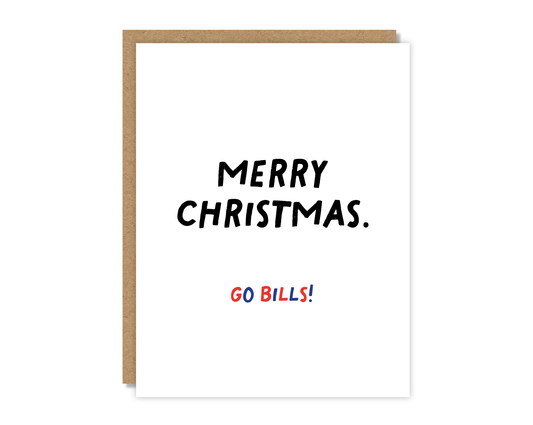 Merry X-mas. Go Bills.