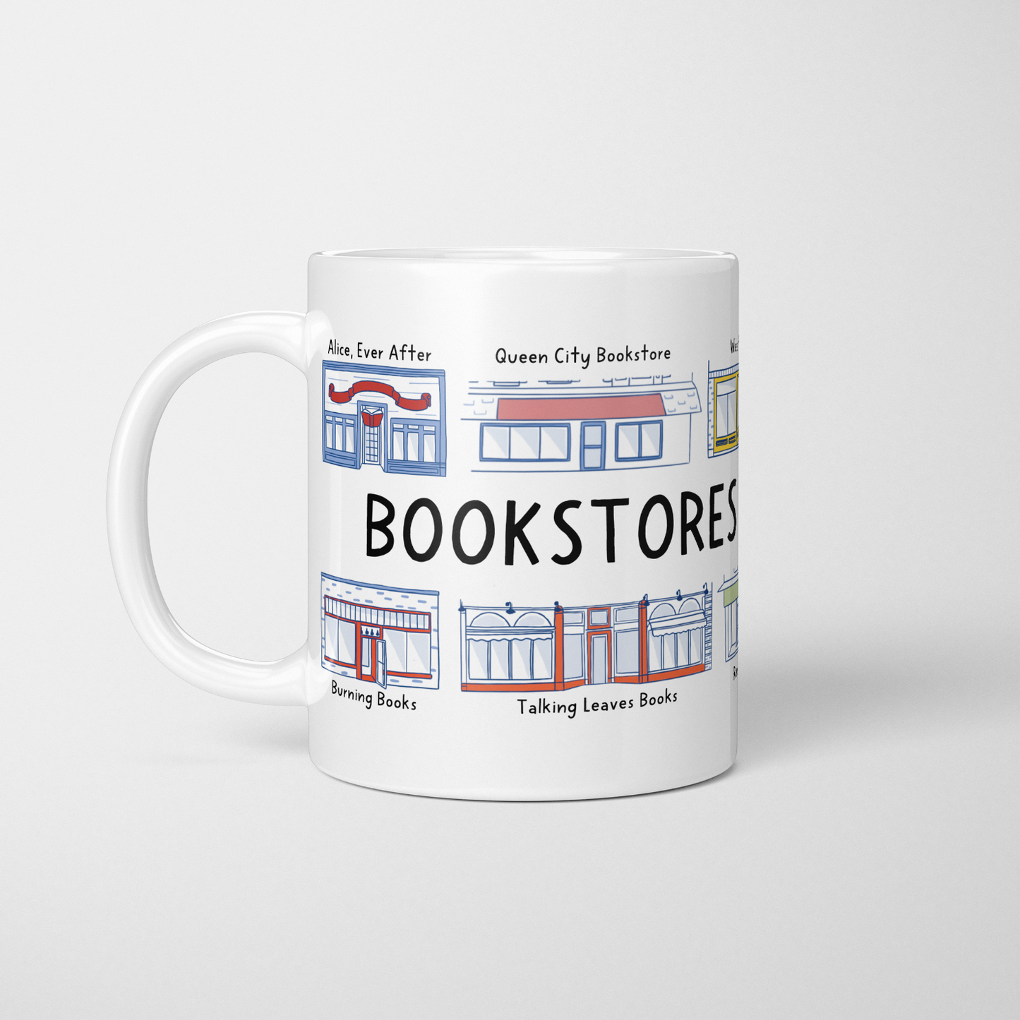 Bookstores of Buffalo 11oz Mug