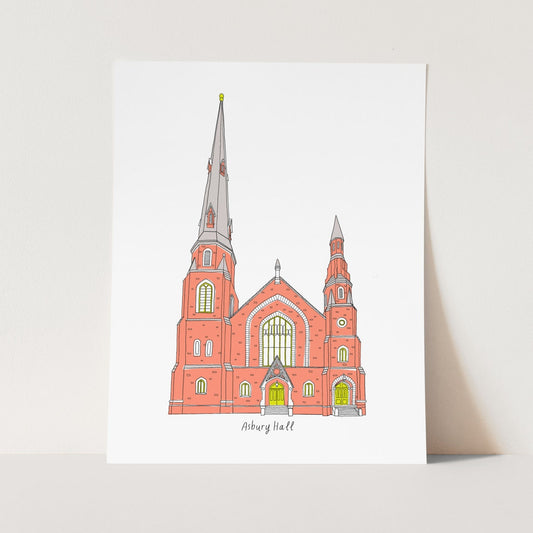 Asbury Hall Art Print