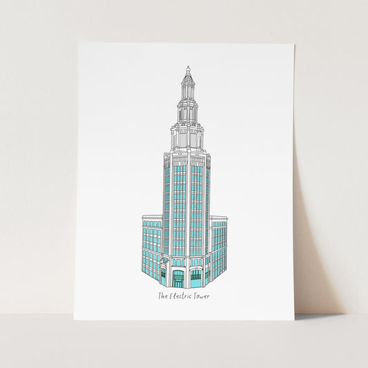 Electric Tower Art Print