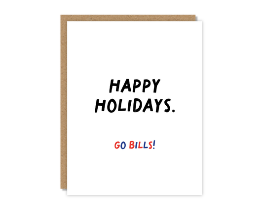 Happy Holidays. Go Bills!