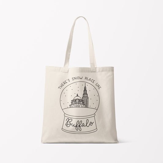 There's Snow Place like Buffalo Tote Bag